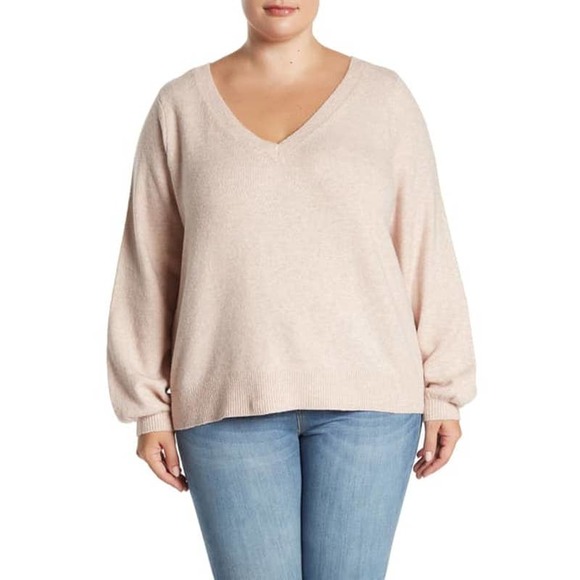 14th & Union Sweaters - 14th & Union Two Way Cozy Pullover Sweater 1X NEW